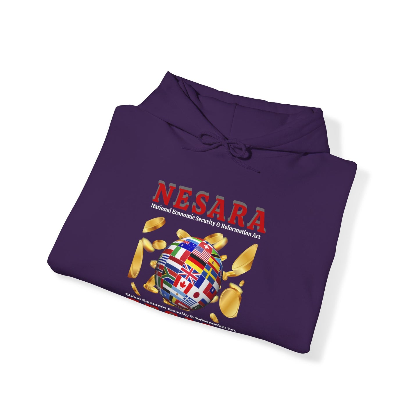 NESARA GESARA World Unisex Heavy Blend™ Hooded Sweatshirt