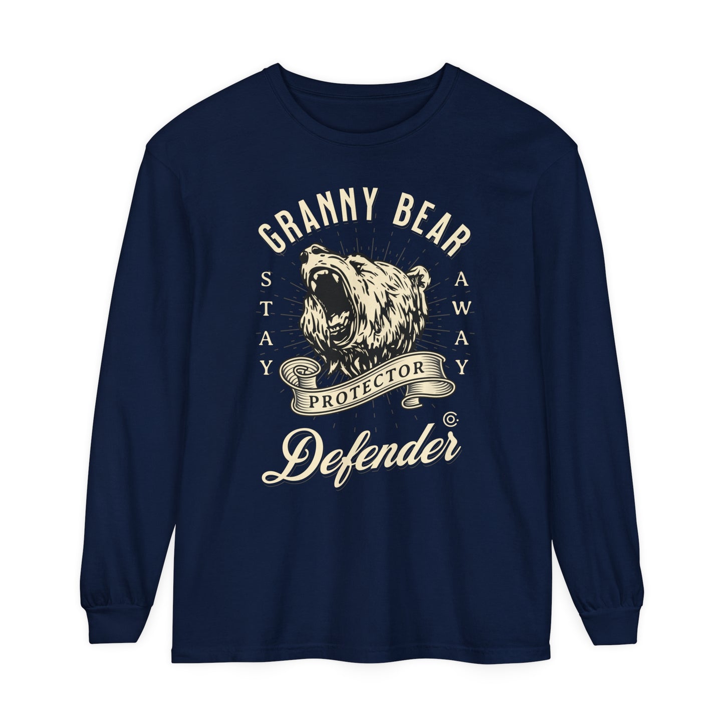 Granny Bear Protector Long Sleeve T-Shirt