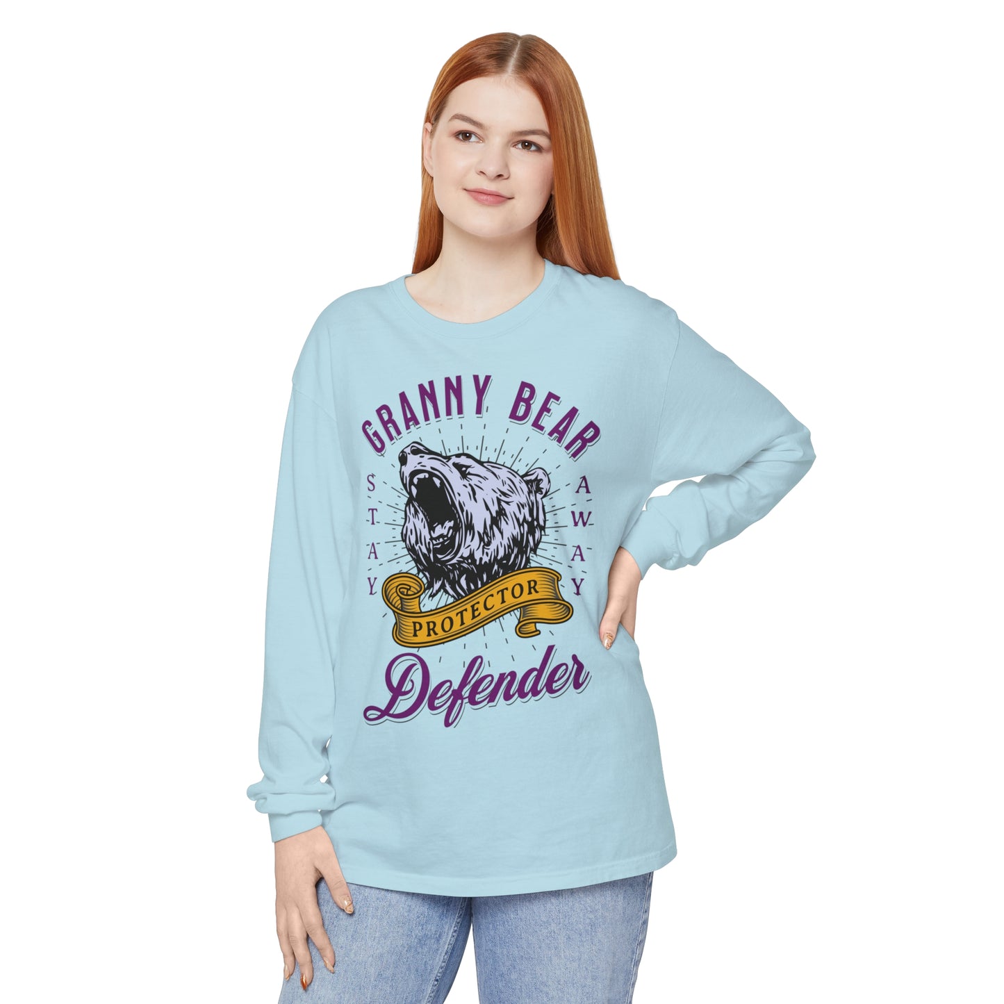 Granny Bear Protector Long Sleeve T-Shirt