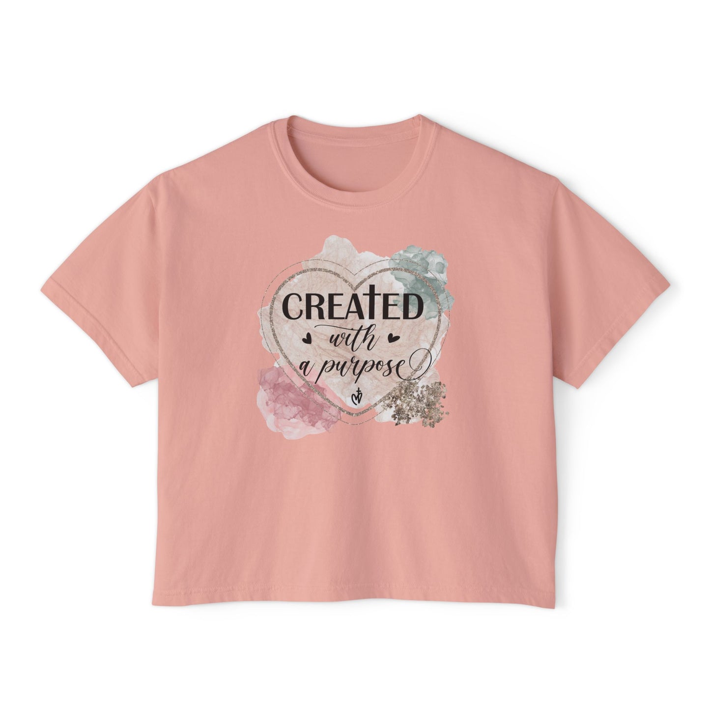 Created With Purpose Women's Boxy Tee
