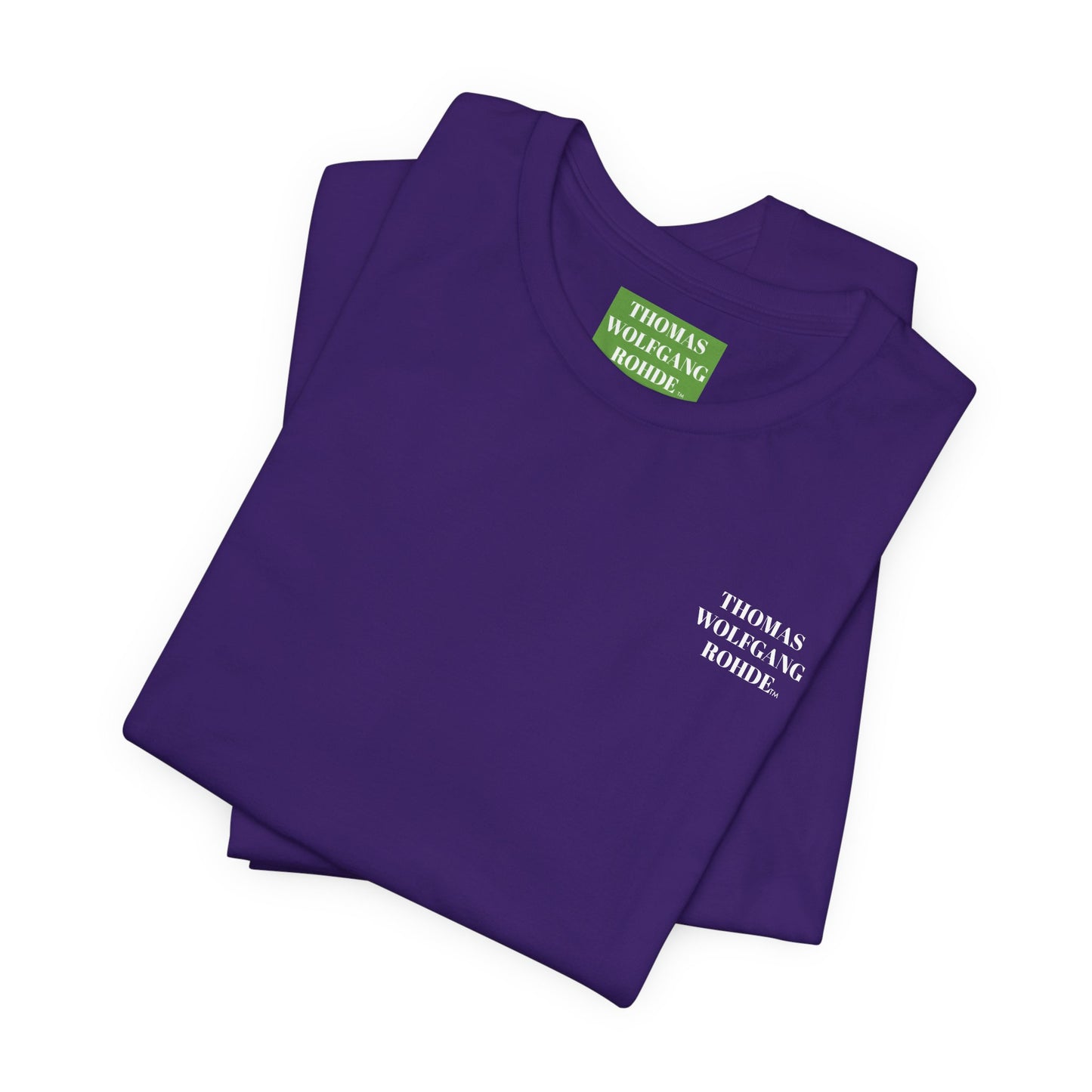 THOMAS WOLFGANG ROHDE TM Unisex Jersey Short Sleeve Tee