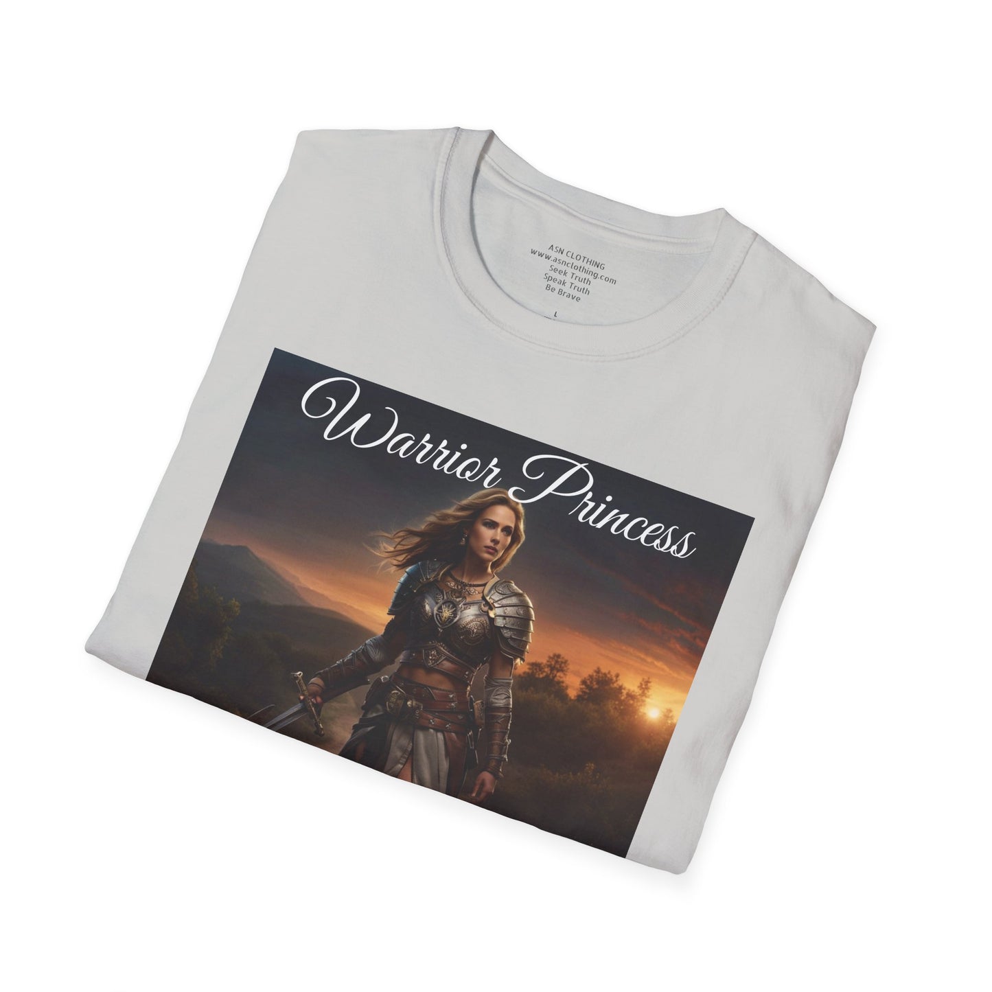 Warrior Princess Road Less Traveled T-Shirt (Gildan)