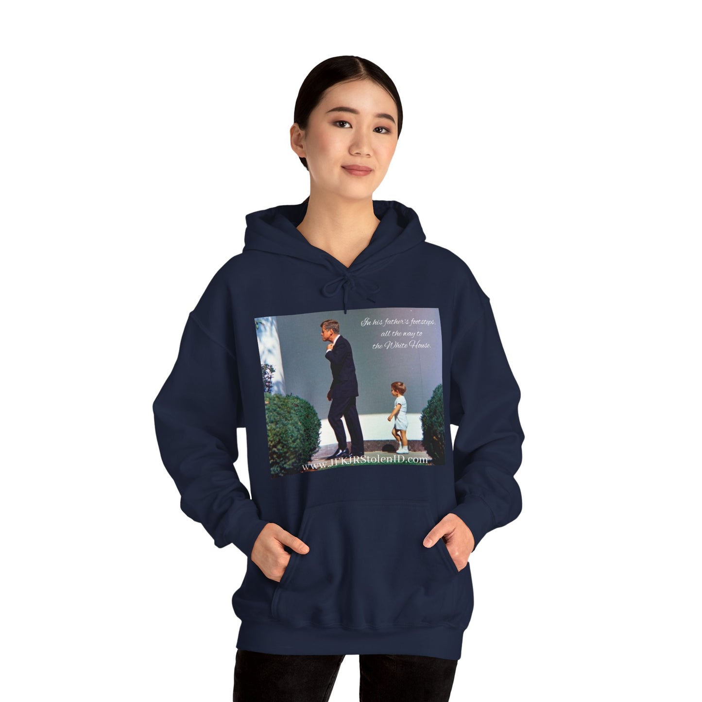 In His Father's Steps Hooded Sweatshirt