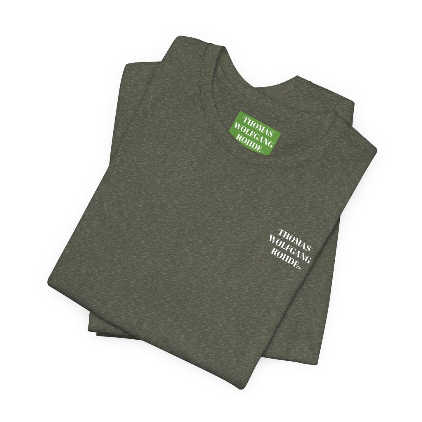 THOMAS WOLFGANG ROHDE TM Unisex Jersey Short Sleeve Tee