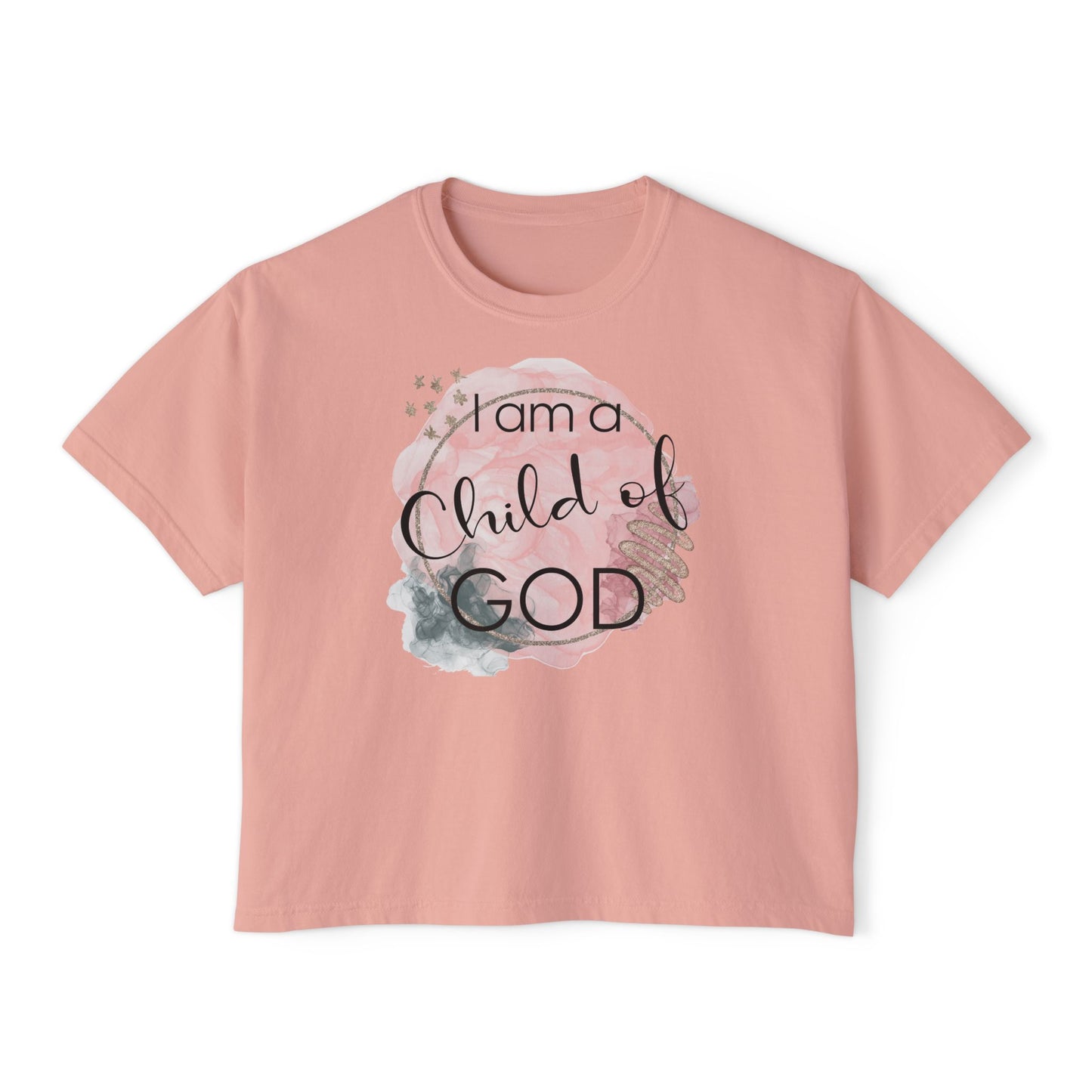 I Am A Child of God Women's Boxy Tee