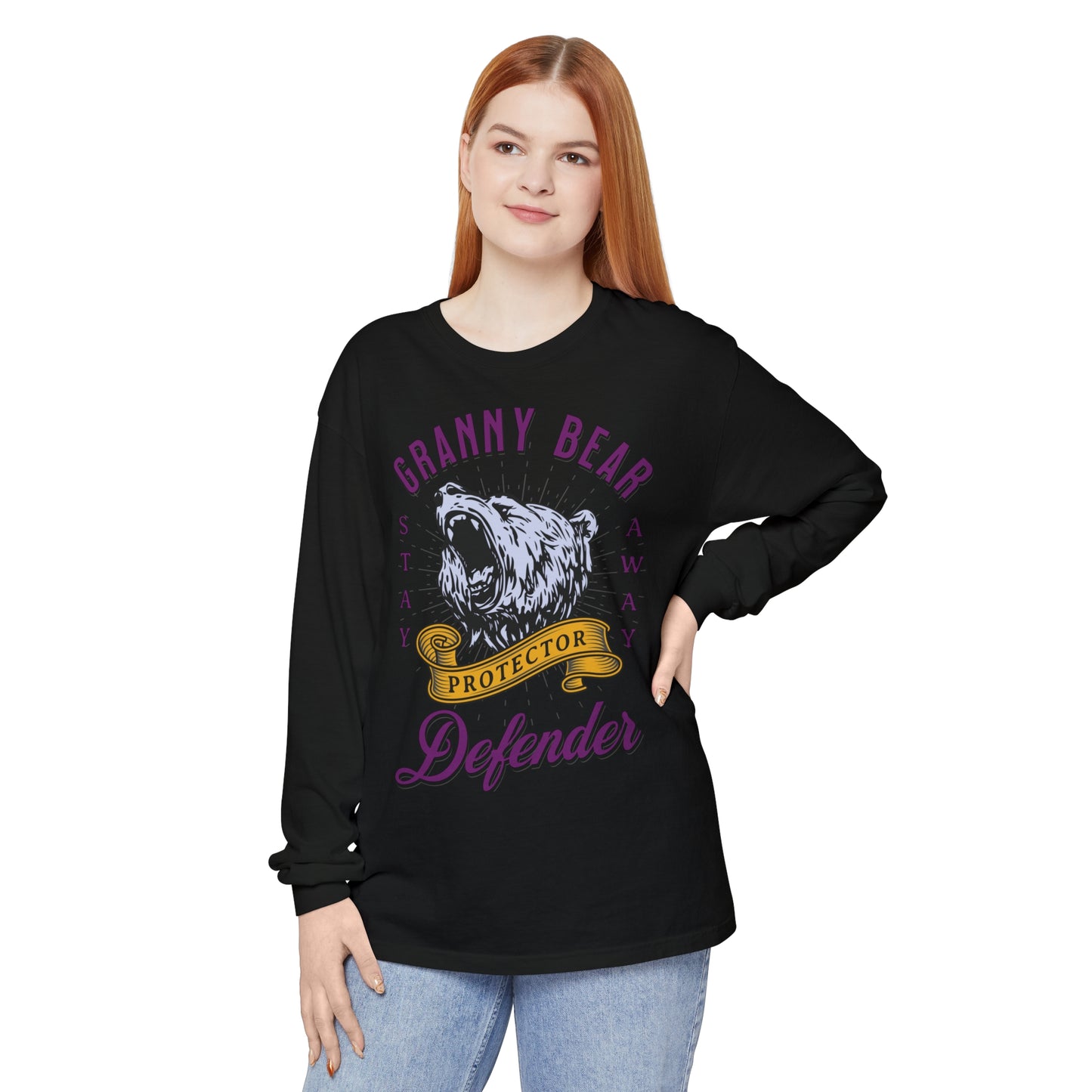 Granny Bear Protector Long Sleeve T-Shirt