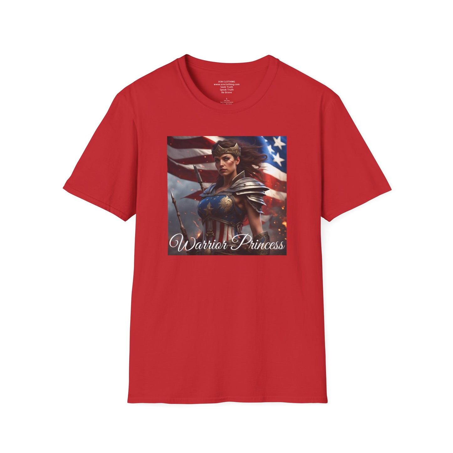 American Warrior Princess T-Shirt (Gildan)