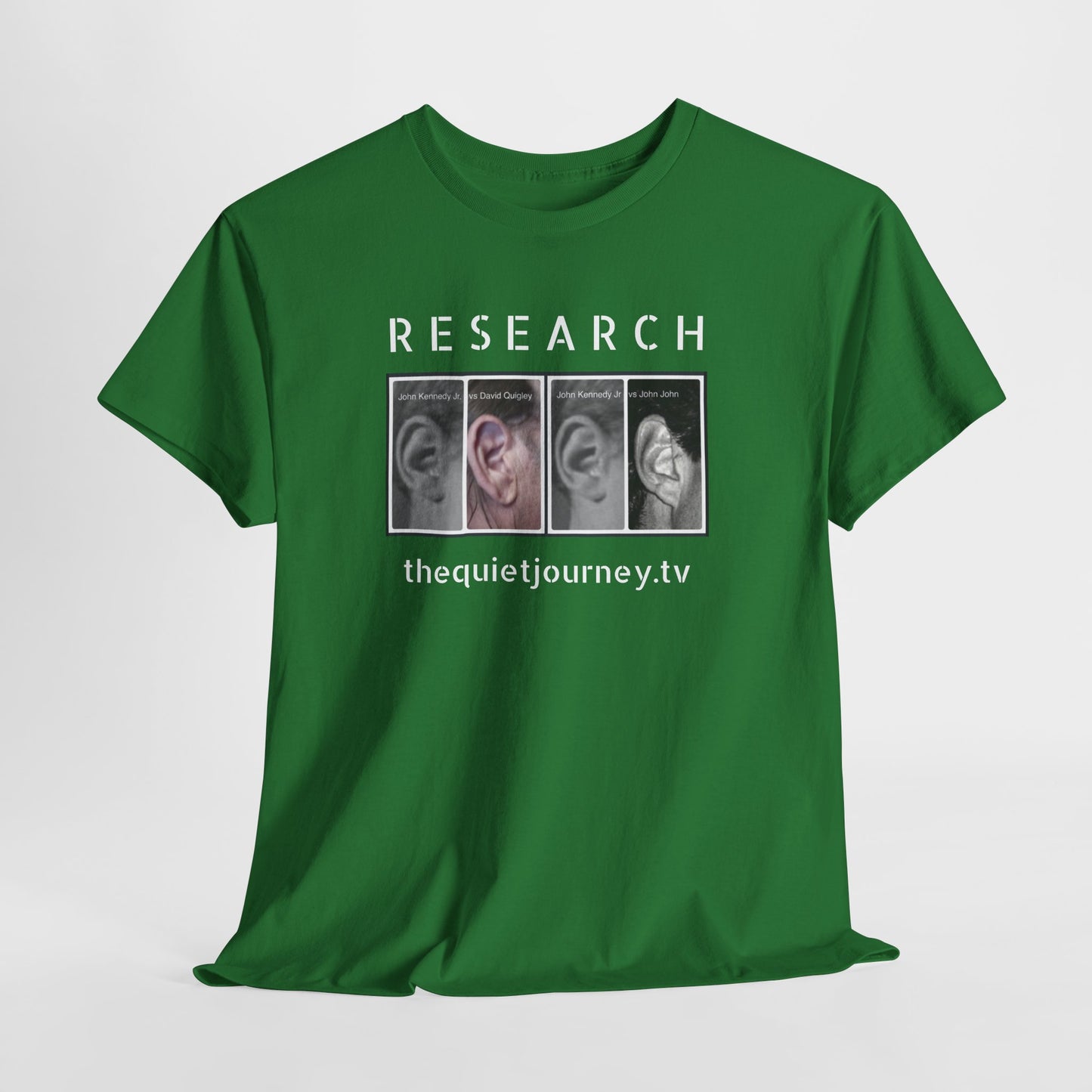 RESEARCH EARS (White Text) - Gildan
