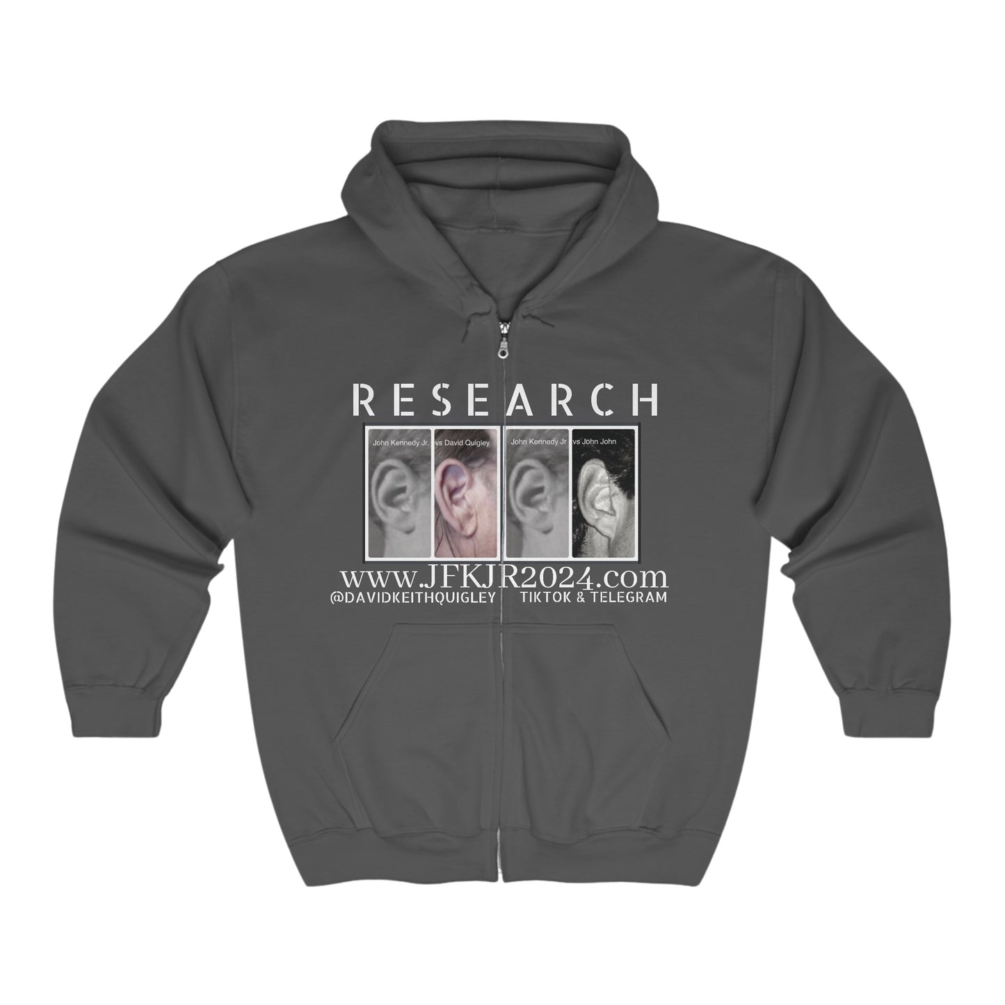 Stolen Identity - JFK JR Full Zip Hooded Sweatshirt