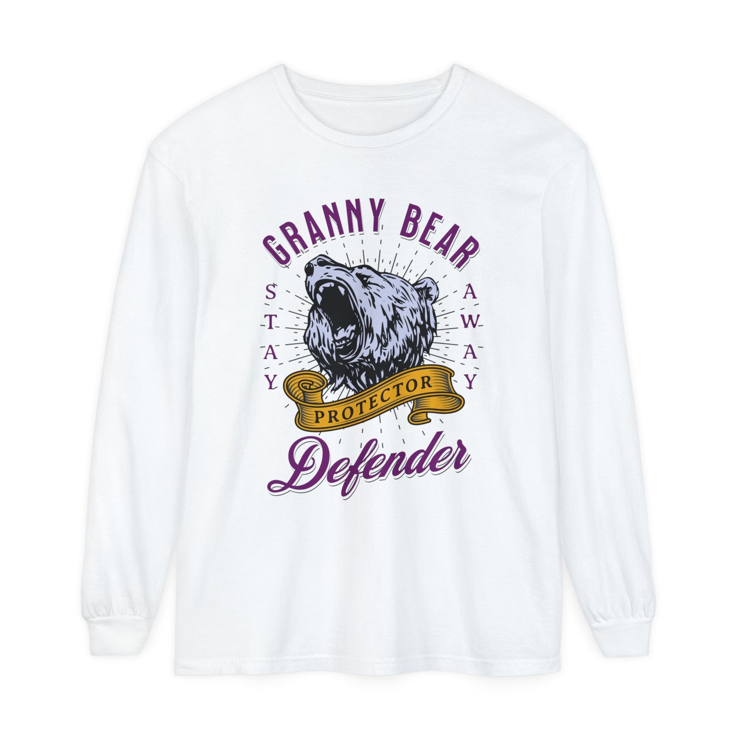 Granny Bear Protector Long Sleeve T-Shirt
