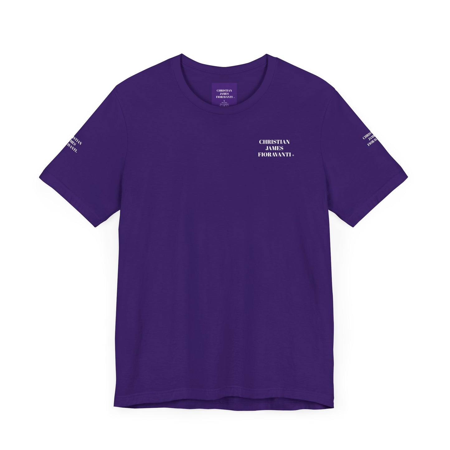 CHRISTIAN JAMES FIORAVANTI® Unisex Jersey Short Sleeve Tee