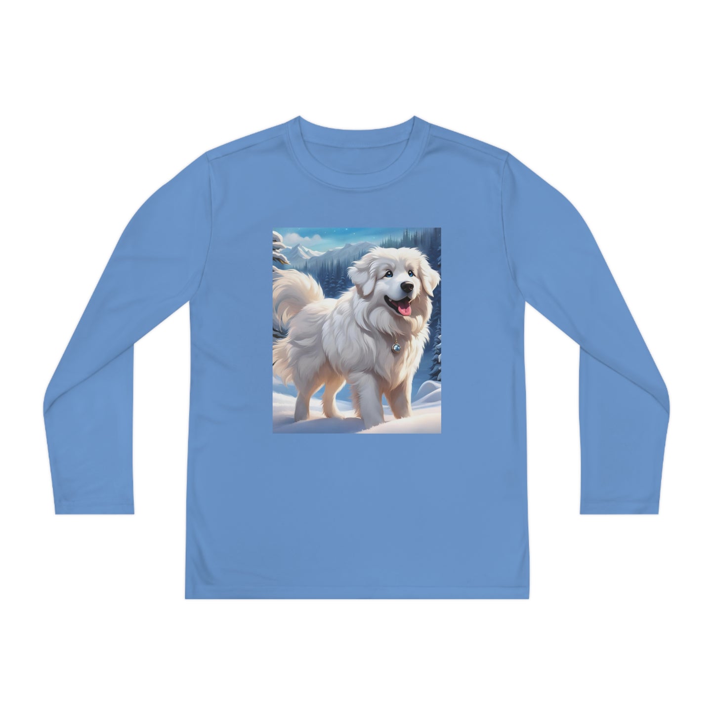 Great Pyrenees Youth Long Sleeve Competitor Tee