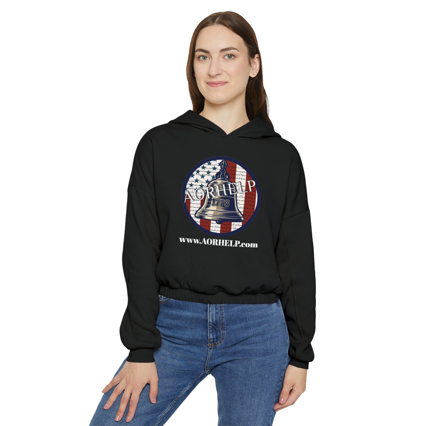 AORHELP Women's Cinched Bottom Hoodie