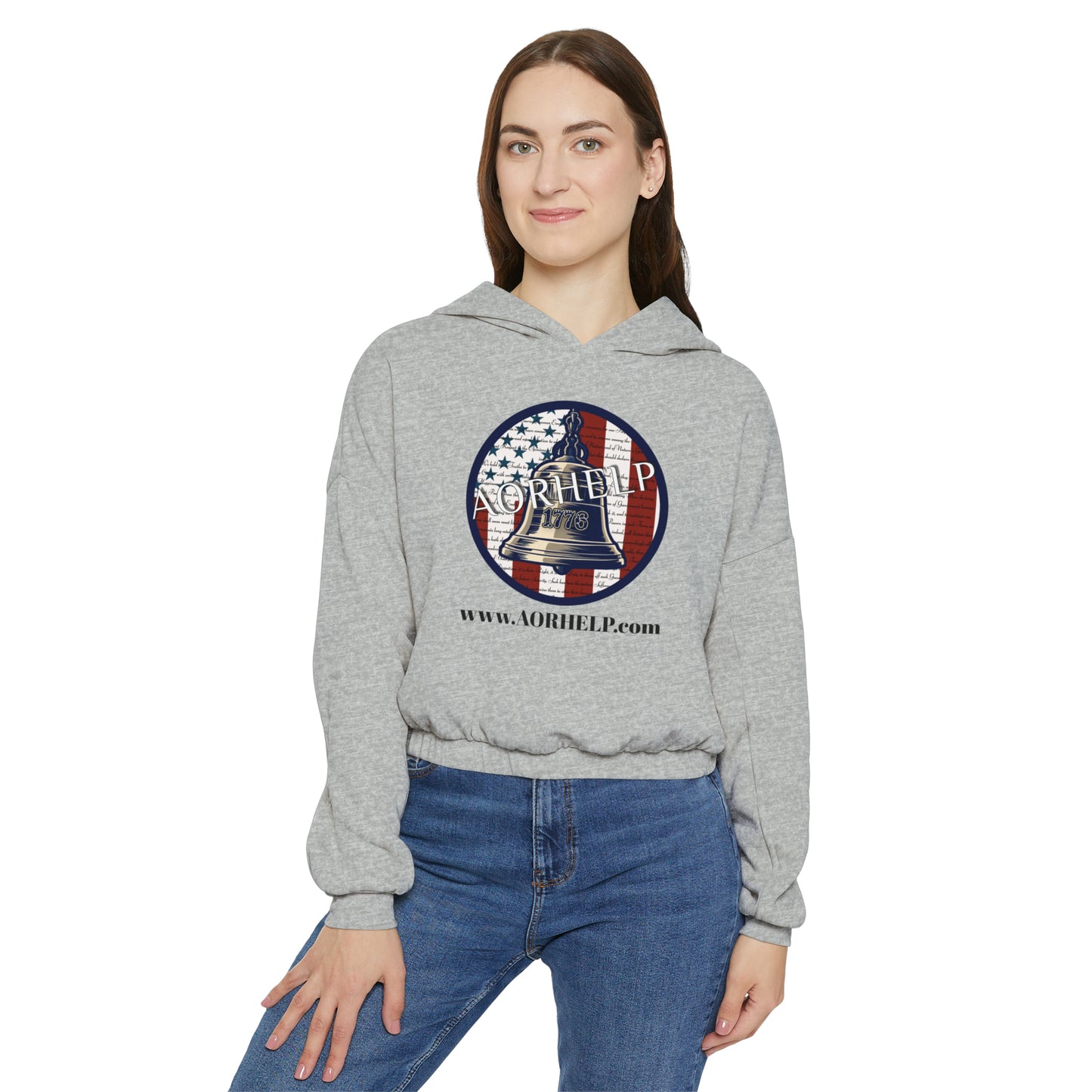 AORHELP Women's Cinched Bottom Hoodie