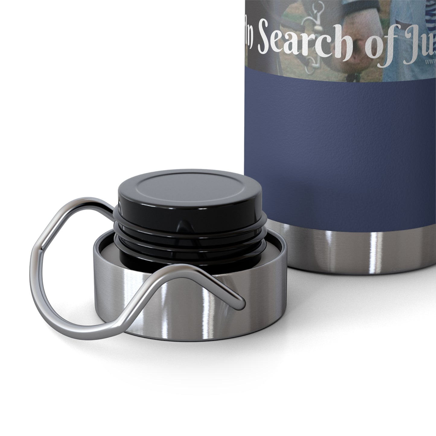 Justice For John Jr. Copper Vacuum Insulated Bottle, 22oz