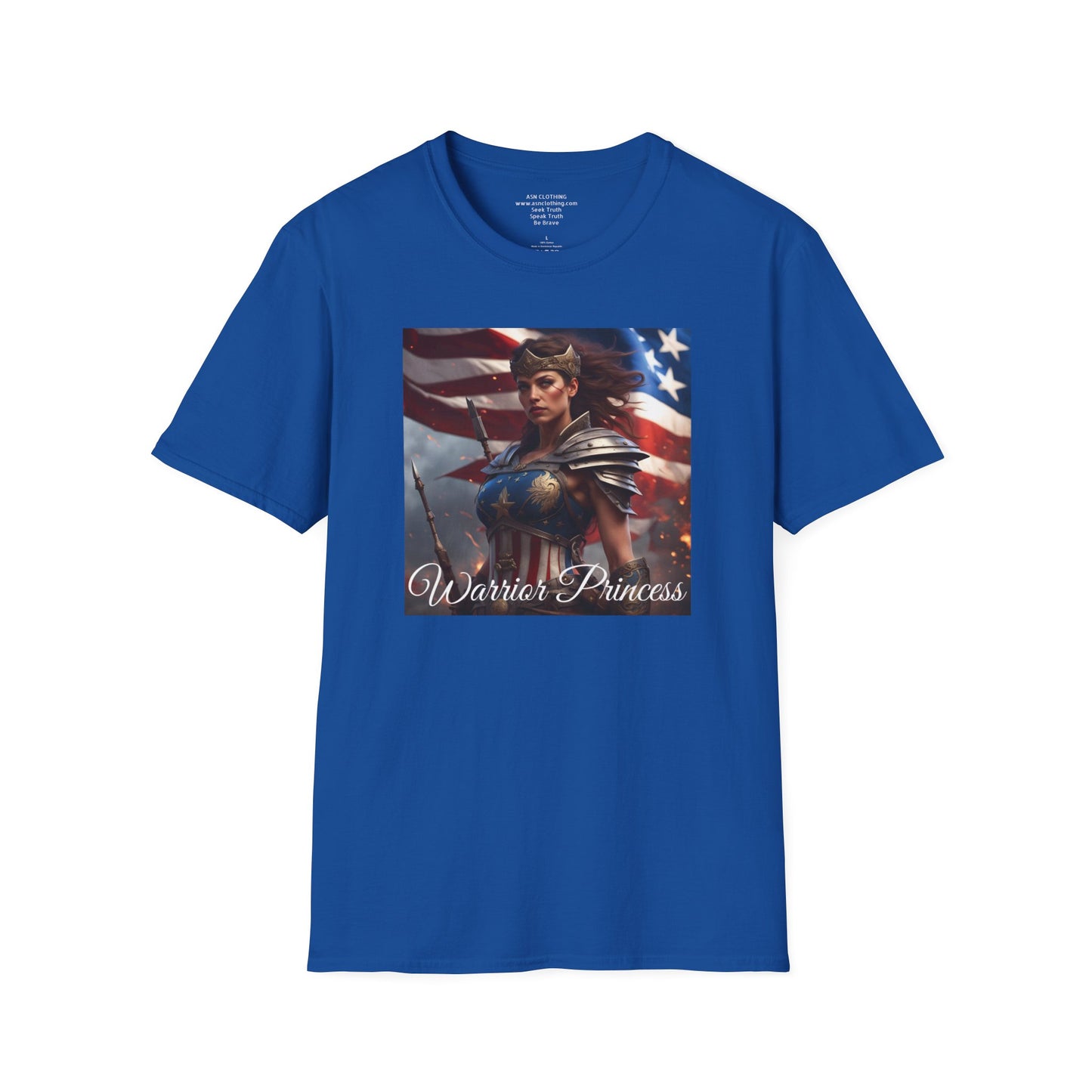 American Warrior Princess T-Shirt (Gildan)