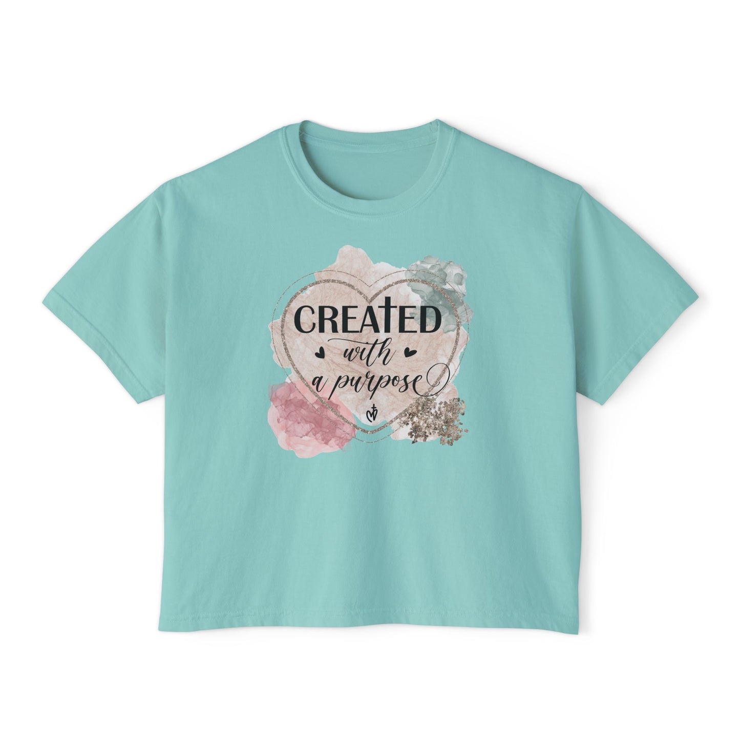 Created With Purpose Women's Boxy Tee