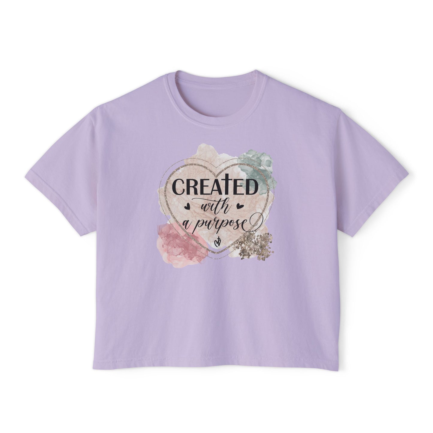Created With Purpose Women's Boxy Tee