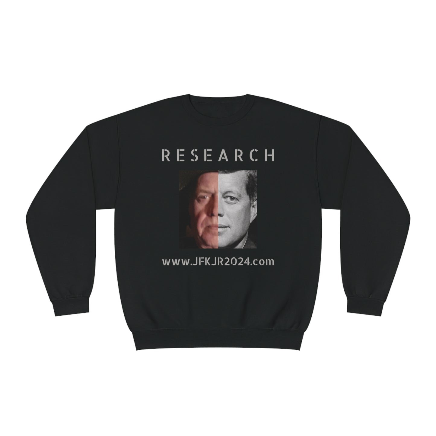 Research Faces Sweatshirt