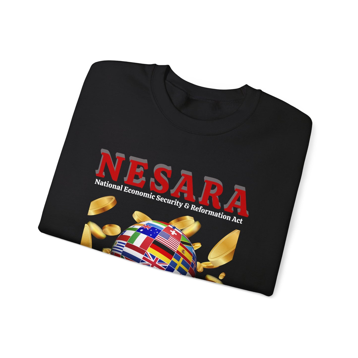 NESARA GESARA World Unisex Heavy Blend™ Crewneck Sweatshirt