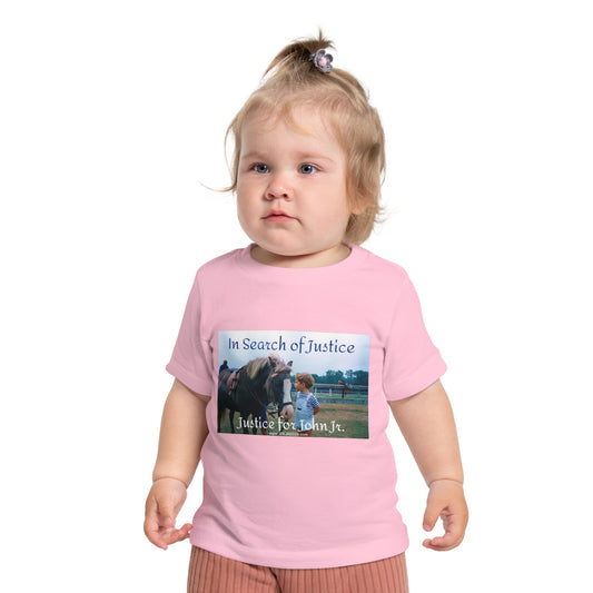 In Search of Justice for John Jr. Baby Short Sleeve T-Shirt