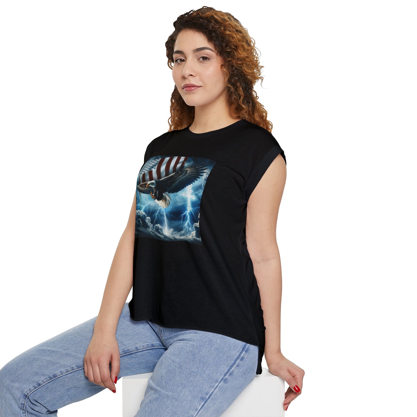 Soaring Eagle Women’s Muscle Tee
