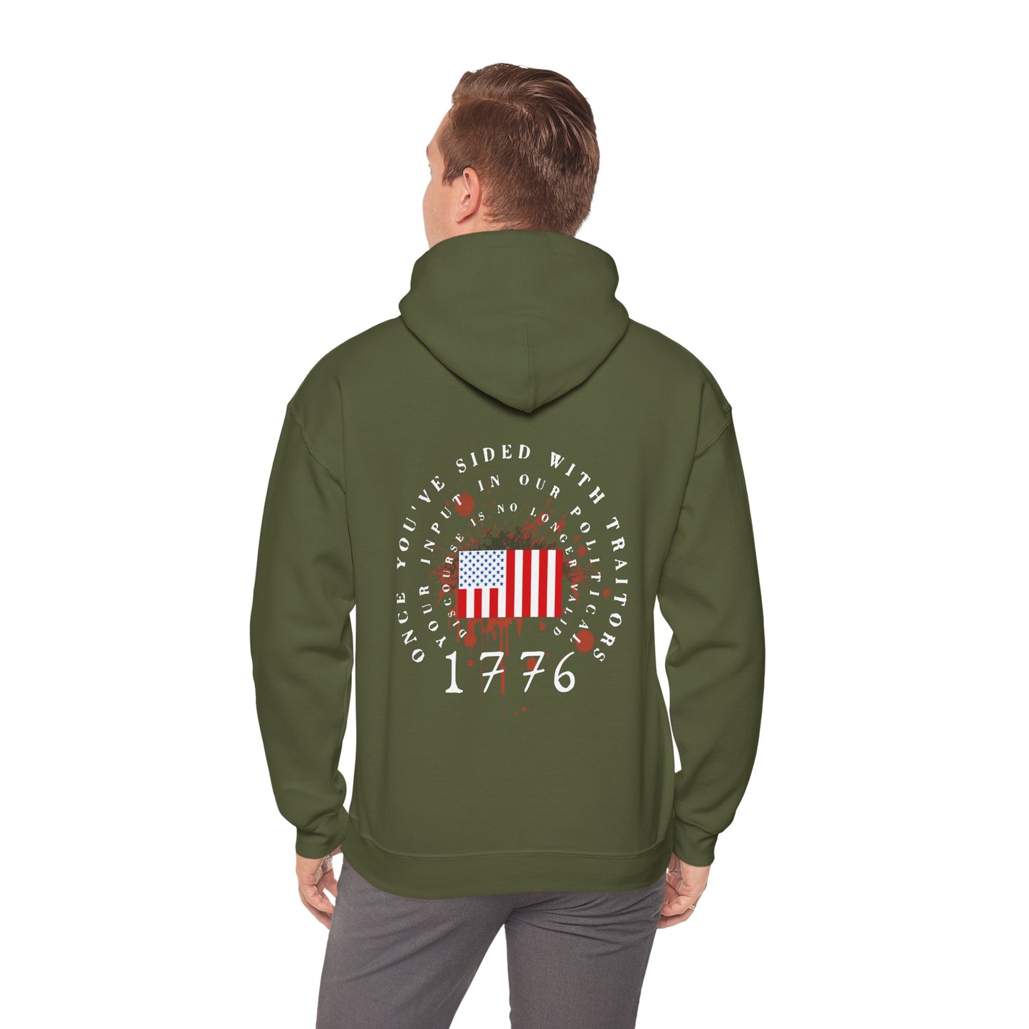Once You've Sided With Traitors - Flag Hoodie
