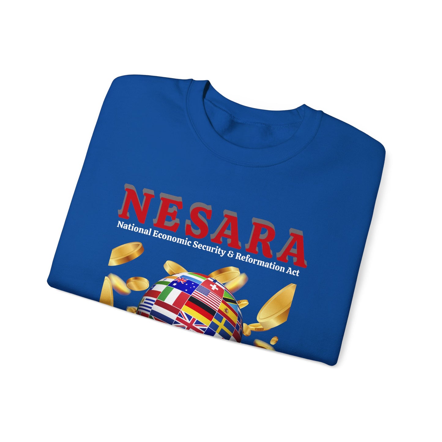 NESARA GESARA World Unisex Heavy Blend™ Crewneck Sweatshirt