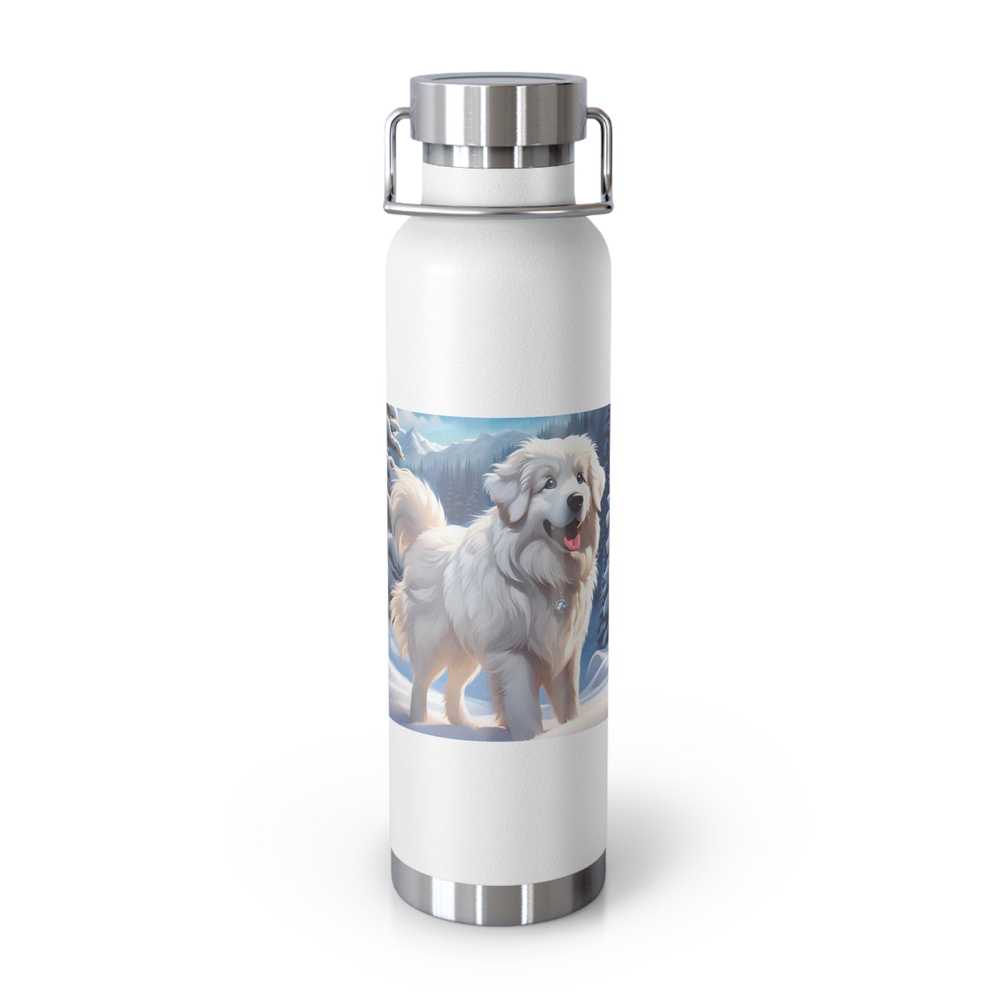 Great Pyrenees Copper Vacuum Insulated Bottle, 22oz