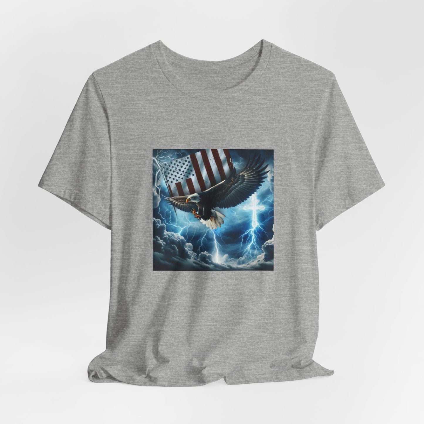 Soaring Eagle Unisex Flag Tee