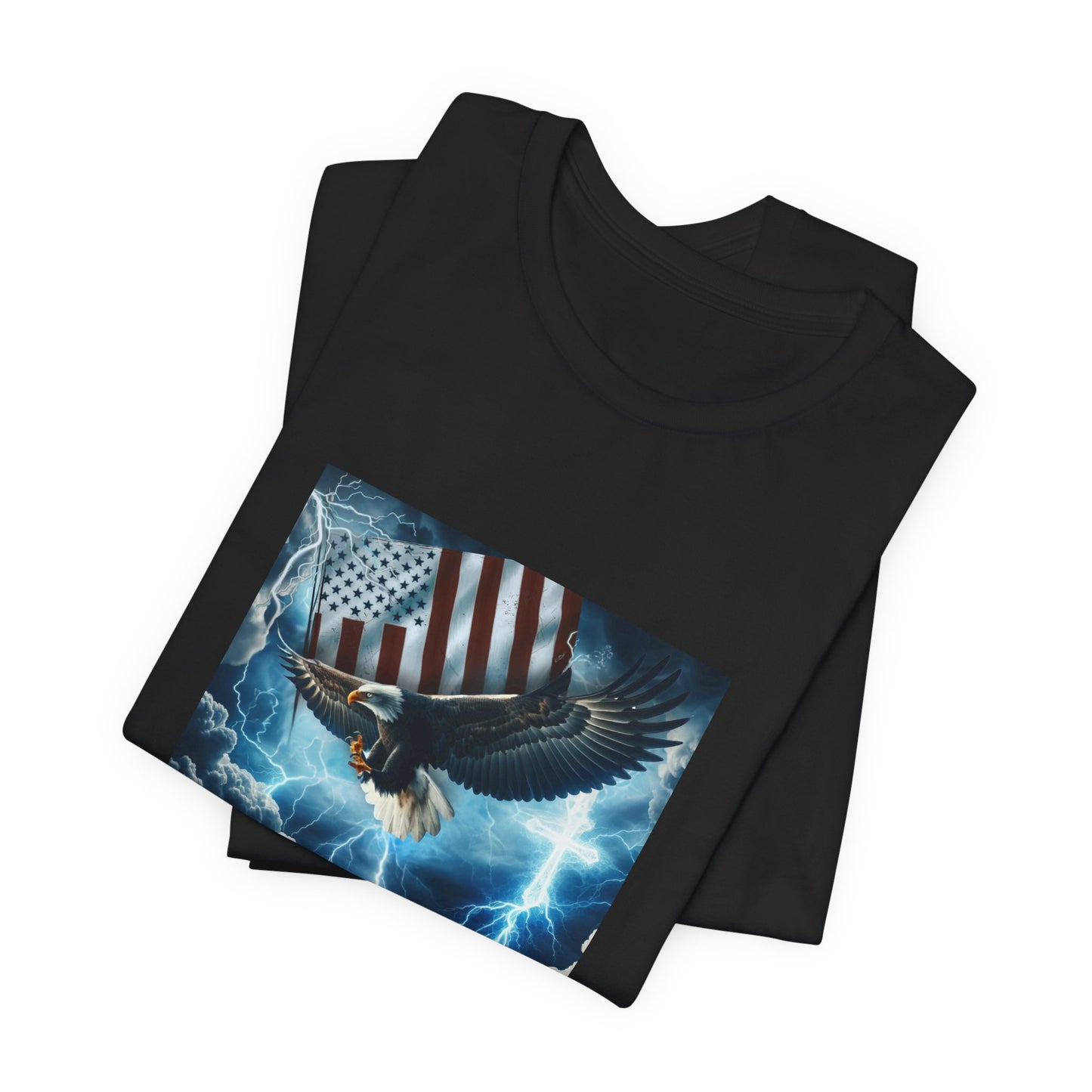 Soaring Eagle Unisex Flag Tee