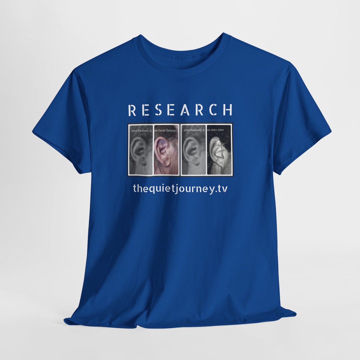 RESEARCH EARS (White Text) - Gildan