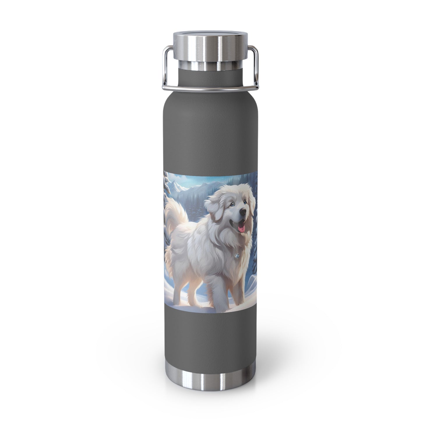 Great Pyrenees Copper Vacuum Insulated Bottle, 22oz