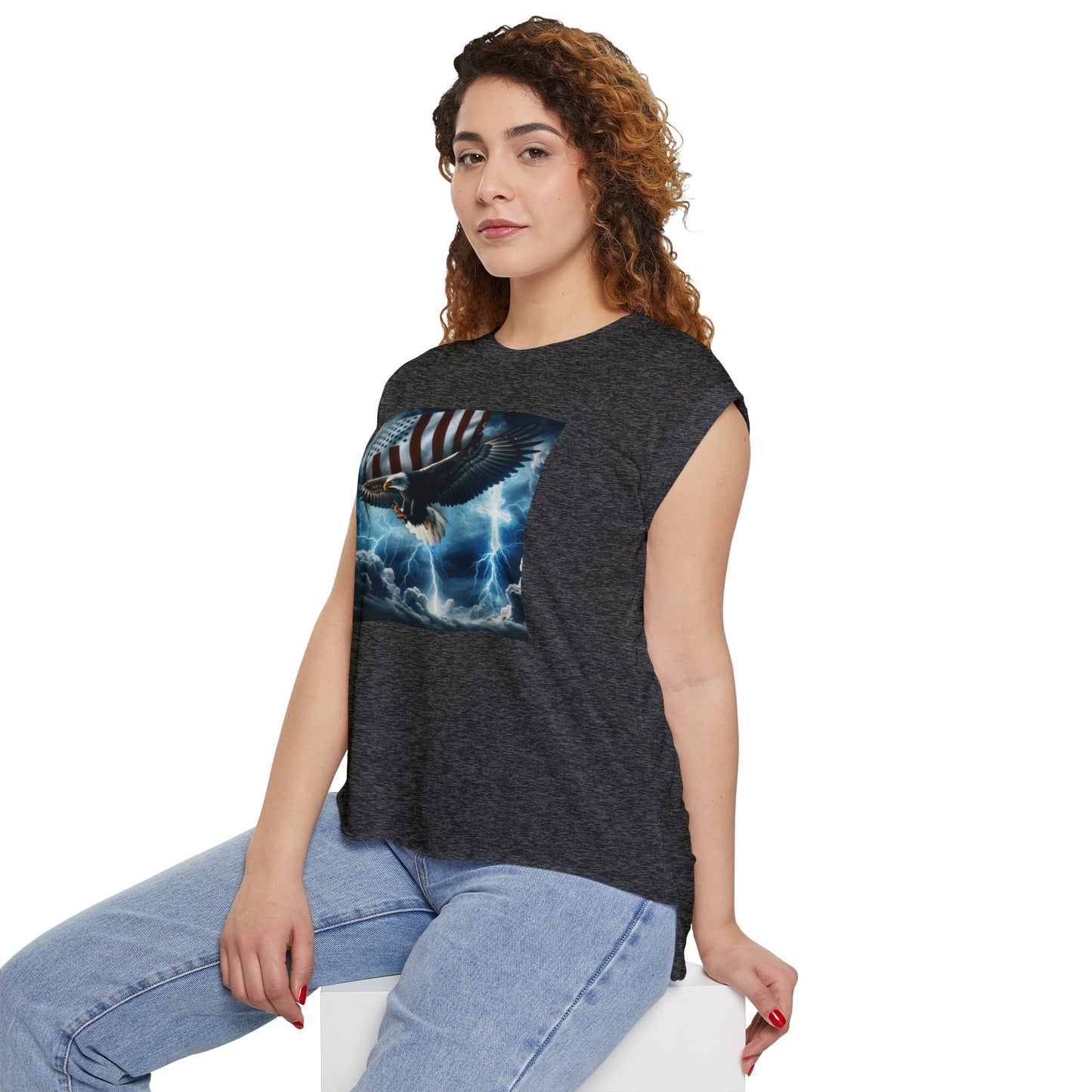 Soaring Eagle Women’s Muscle Tee