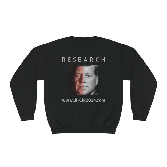 Research Faces Sweatshirt