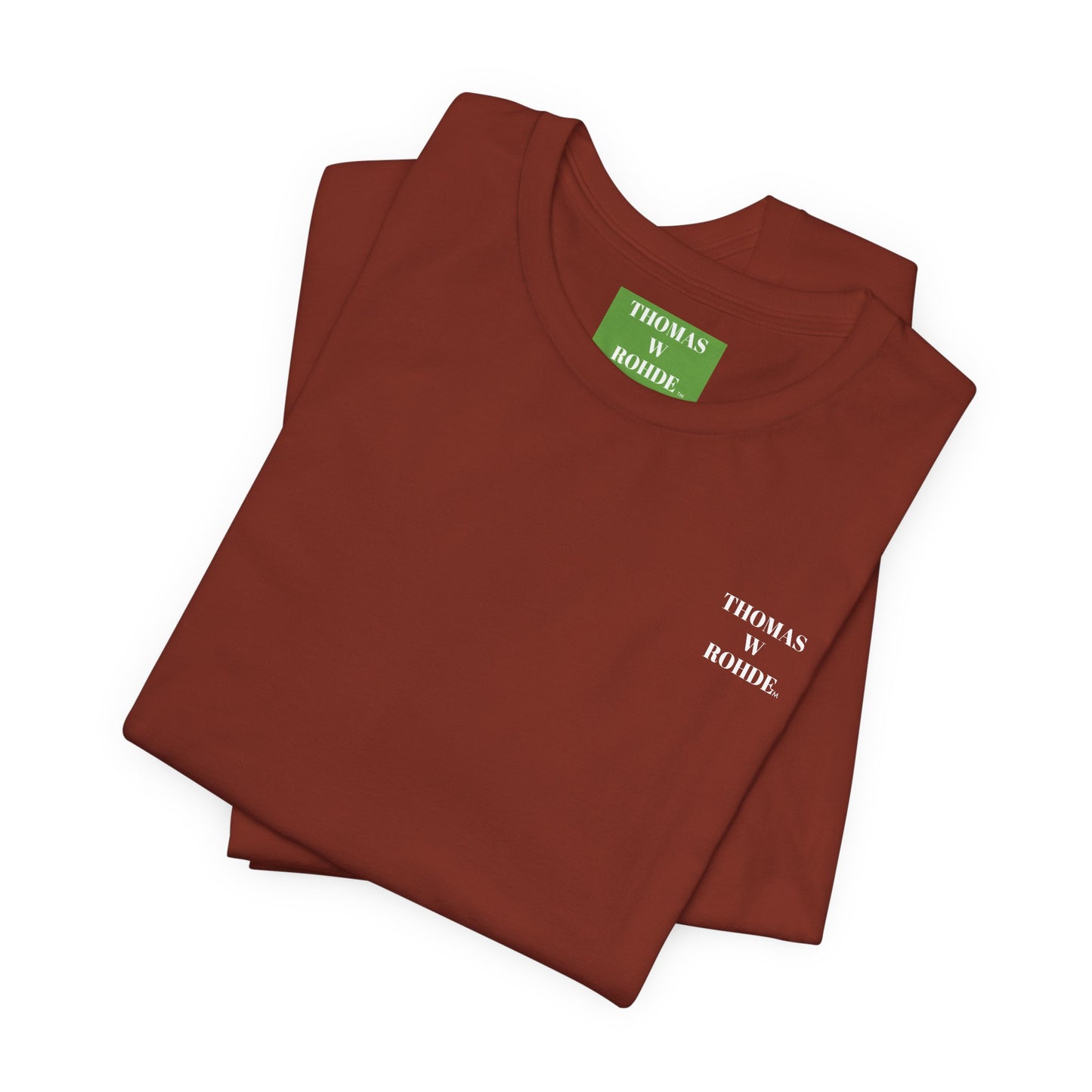 THOMAS W ROHDE TM Unisex Jersey Short Sleeve Tee