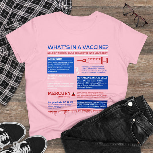 What's In A Vaccine? (Gildan Women's Tee)