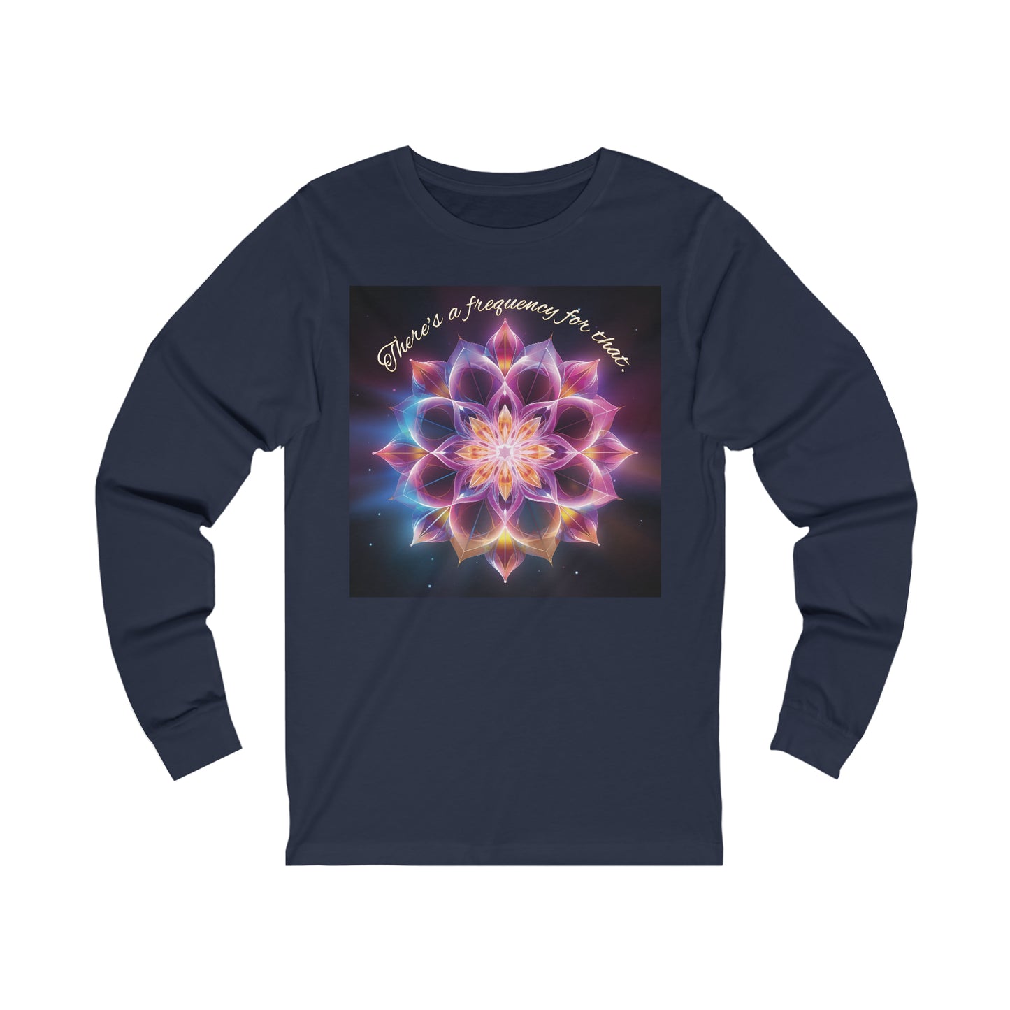 There's A Frequency For That Unisex Jersey Long Sleeve Tee