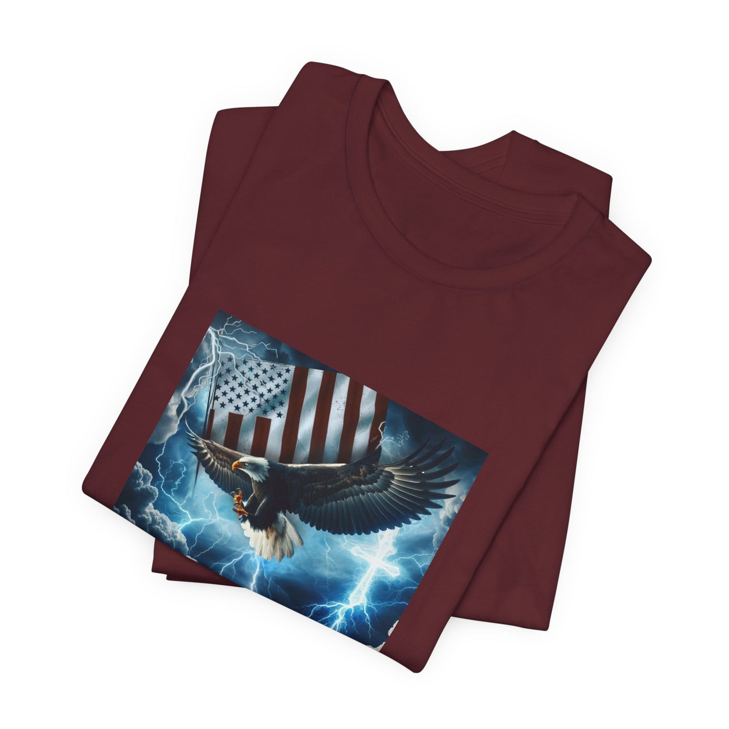 Soaring Eagle Unisex Flag Tee