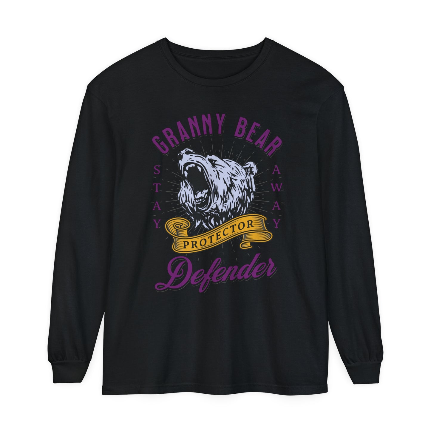 Granny Bear Protector Long Sleeve T-Shirt