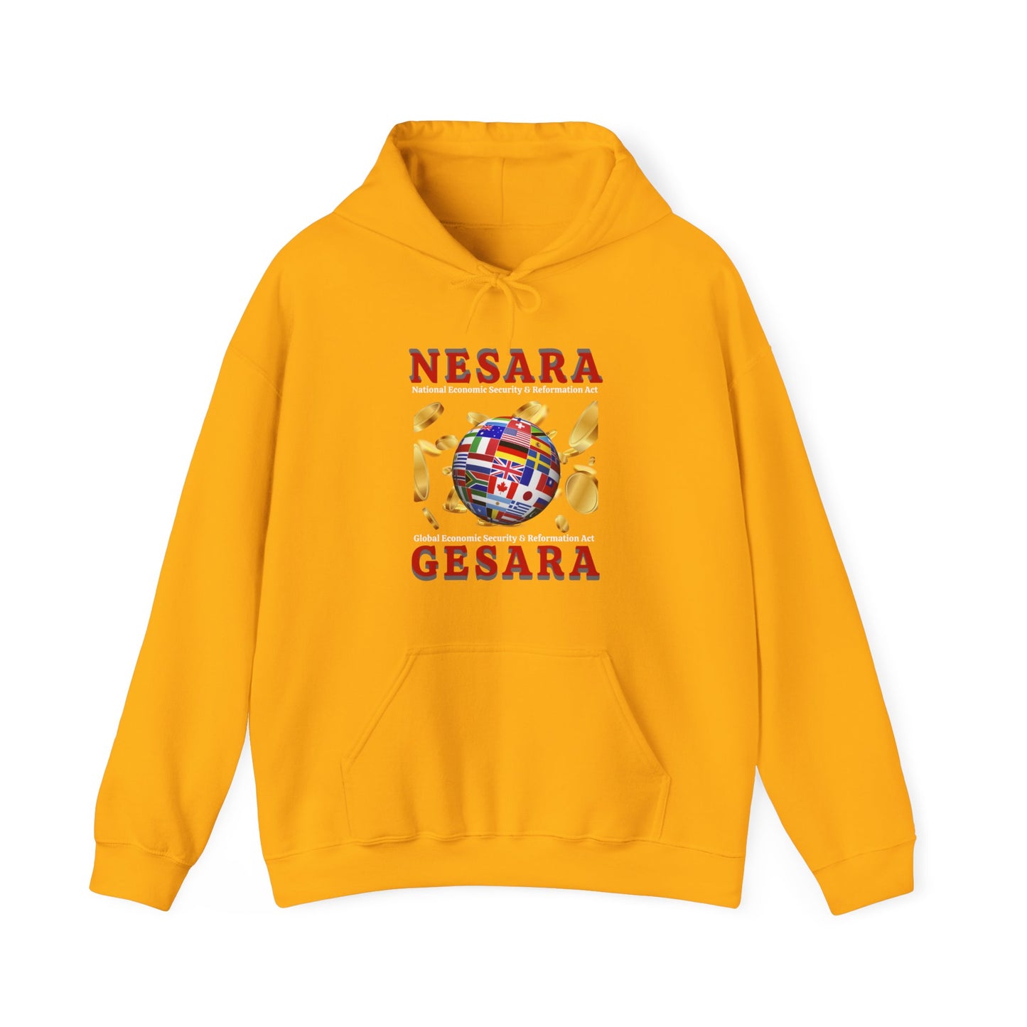 NESARA GESARA World Unisex Heavy Blend™ Hooded Sweatshirt