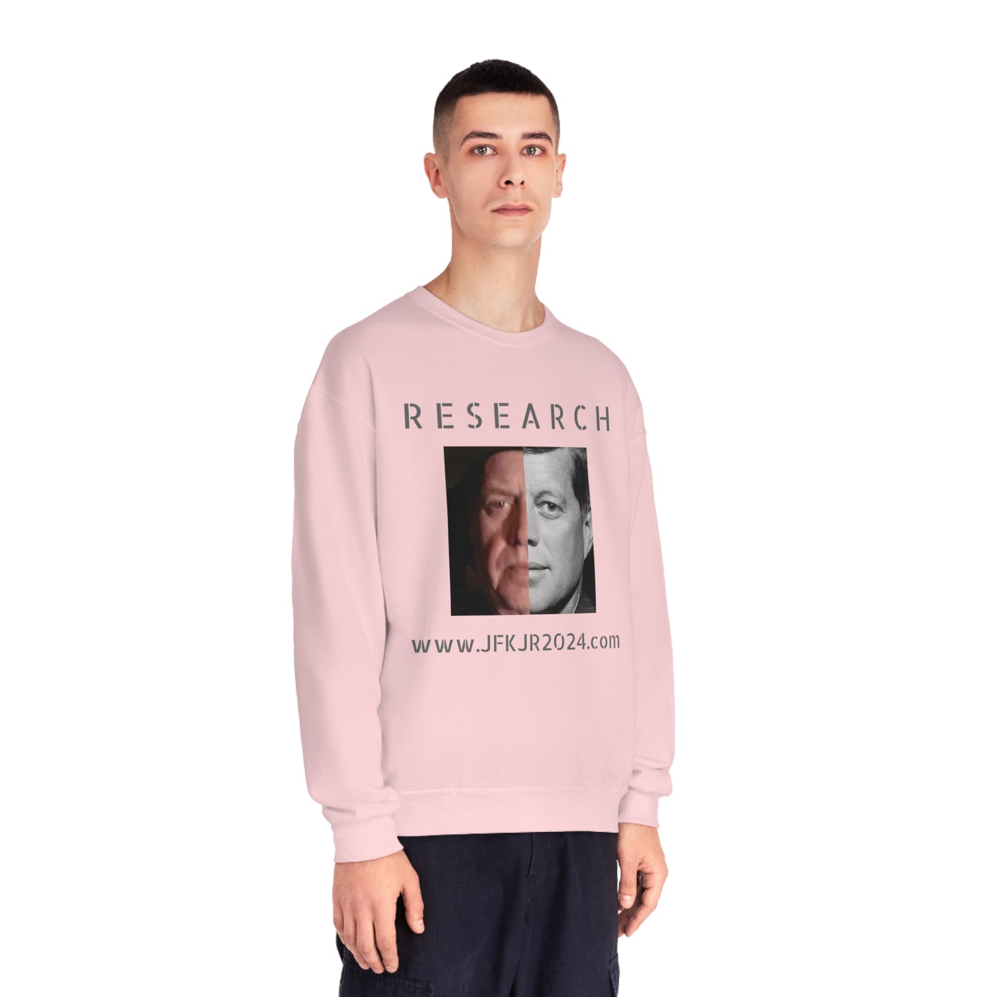 Research Faces Sweatshirt