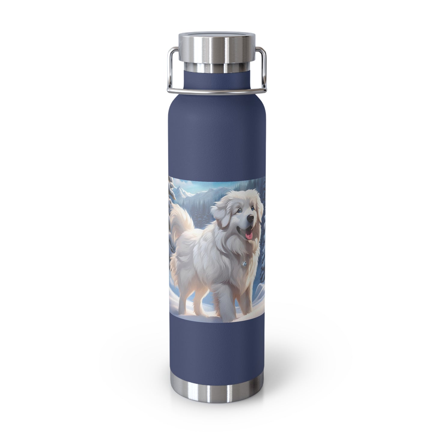 Great Pyrenees Copper Vacuum Insulated Bottle, 22oz