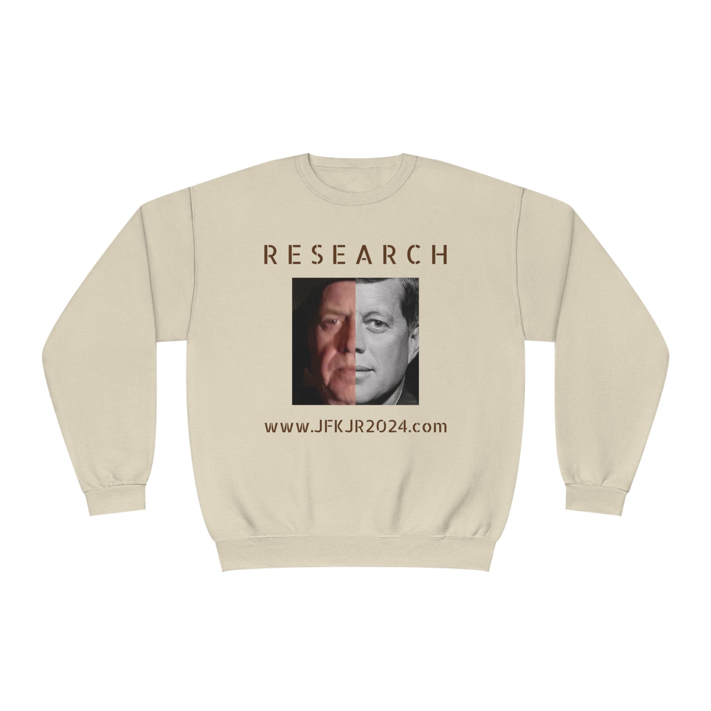 Research Faces Sweatshirt